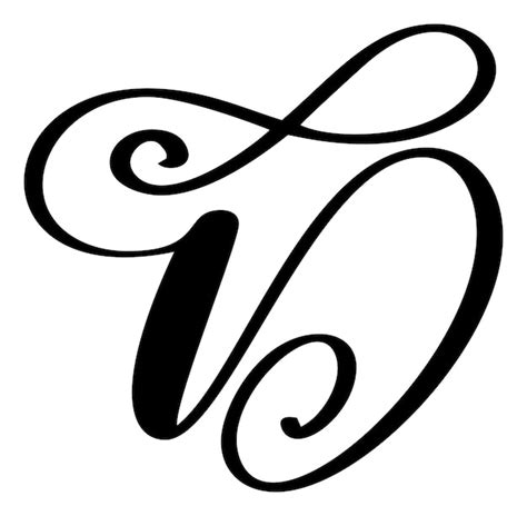 Letra De Caligrafia Vetorial Desenhada M O D Logotipo Da Fonte Script