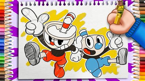 Como Desenhar O Cuphead E O Mugman Nova SÉrie Animada Netflix Youtube