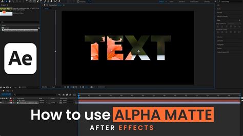 A Beginner S Guide To Alpha Mattes Luma Mattes In After Effects