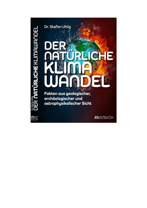 Pdf Der Nat Rliche Klimawandel Fakten Aus Geologischer