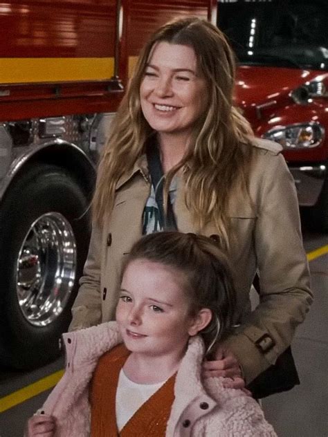 Meredith Grey and Her Mini Me 🤍