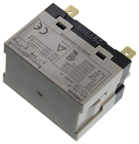 G7l 2a T Dc24 Omron Electronic Components Power Relay Dpst No 24 Vdc