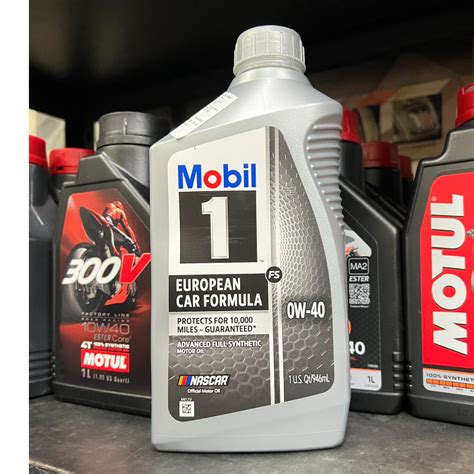 【阿齊】公司貨 Mobil 1 European Car Formula 美孚 0w40 汽車機油 蝦皮購物