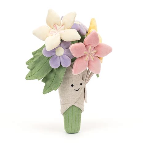 Buy Jellycat Amuseables Bouquet Of Flowers Maison White