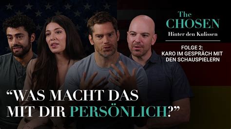 Karo im Gespräch mit den Schauspielern Teil 2 Hinter den Kulissen