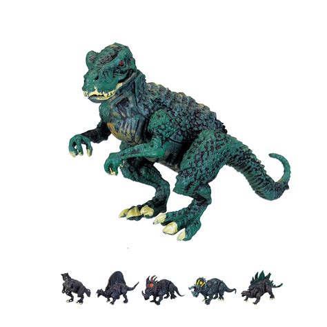 Dinossauro Brinquedo Miniatura Coleção Infantil Borracha Articulado