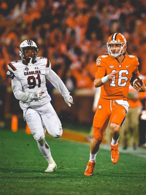 Trevor Lawrence clemson | Clemson football, Clemson, Clemson quarterback
