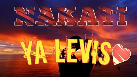 Ya Levis Nakati Lyrics Video Reels Youtube