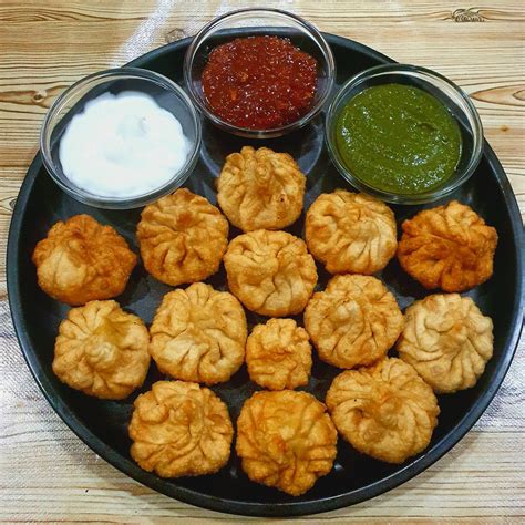 Fried veg cheese momos – Sweet-2-Savory with Mitali