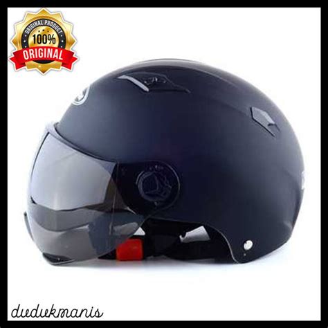 Jual Helm Sepeda Motor Skuter Elektrik Nuoman Half Face Hob Di