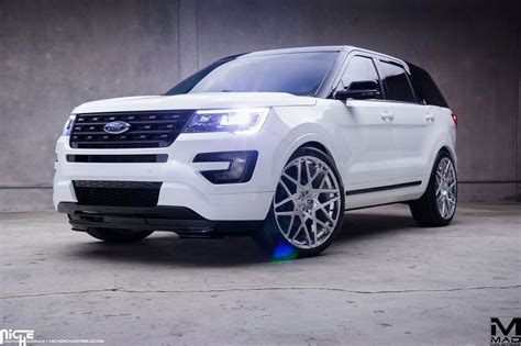 2016 Ford Explorer Mad Industries Niche Alpine Mht Wheels Inc