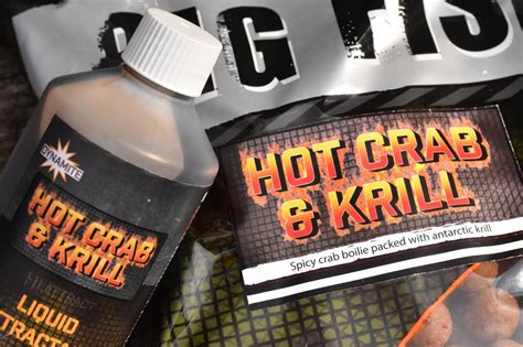 Hot Crab Krill Boilies Dynamite Baits
