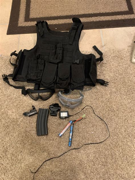 SOLD Starter Gear Lot PRICE DROP HopUp Airsoft