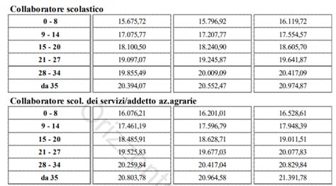 Aumenti Stipendi Personale Ata Da Euro Per I Collaboratori