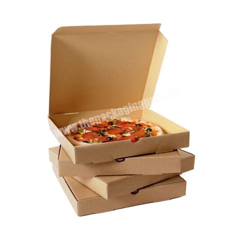 Wholesale Corrugated Paper Food Pizza Carton Box Custom Printed