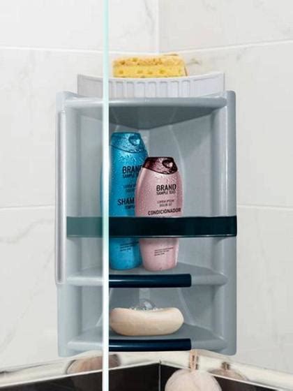 Suporte Organizador Cantoneira Shampoo Sabonete Banheiro N Variedades