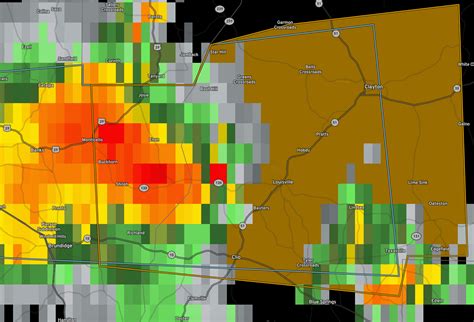 Cancelled First Severe Thunderstorm Warning Of The Fourth Quick Whip Around State The