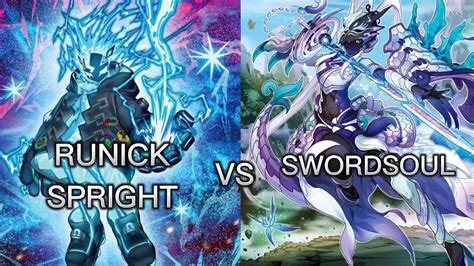 RUNICK SPRIGHT Vs SWORDSOUL Yugioh Tcg Dueling Book YouTube