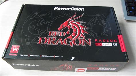 Venta Rx 480 4gb Red Dragon En Stock