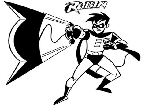 Desenho De Robin Para Colorir Desenhos Para Colorir E Imprimir Gratis