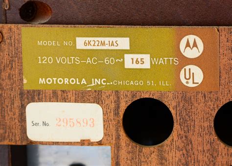 1957 Motorola Masterpiece Turntable Cabinet Ebth