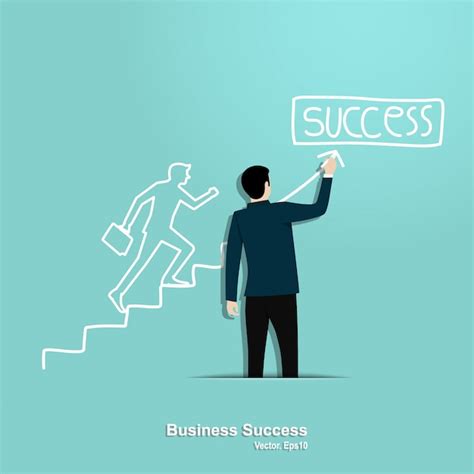 Premium Vector Business Success Concept