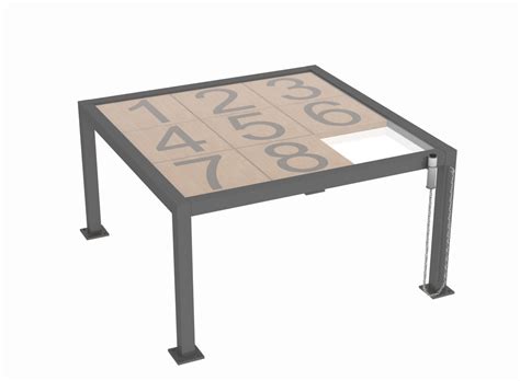 Игровая развивающая панель "Пятнашки" • Nord Haus