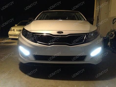 Kia Optima with the Outstanding Kia Optima OEM LED DRL | iJDMTOY ...