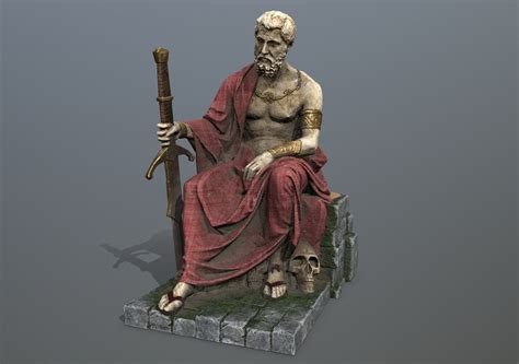 man statue  cgtrader