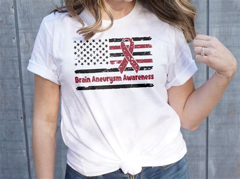 Brain Aneurysm Awareness Svg Png Brain Aneurysm Awareness Etsy