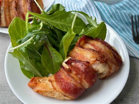 Air Fryer Bacon Wrapped Chicken Breast Recipe