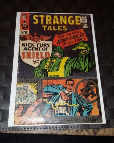 Comicsvalue Strange Tales 135 Aug 1965 Marvel 1st Agents Of