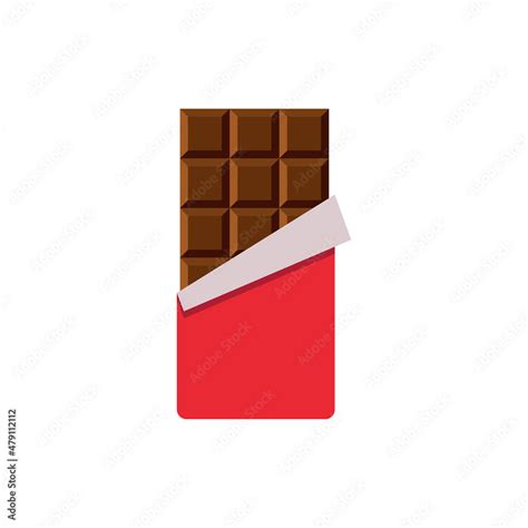 Chocolate Bar Clipart Design Vektor Stock Vector Adobe Stock