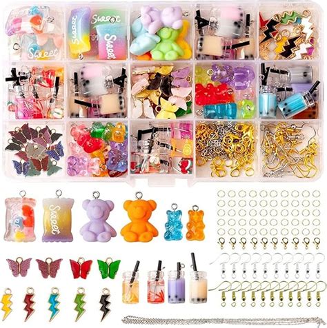 Souarts Pcs Charms Schmetterling B R Anh Nger Set Mit Pcs Zubeh R