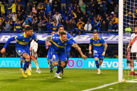 Supercl Sico Azul Y Oro Boca Le Gan El Duelo A River Con Un Gol Del