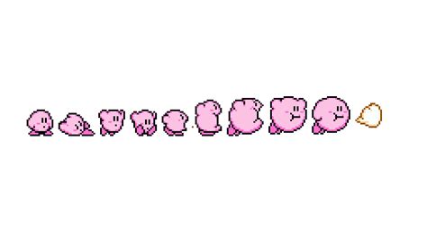 Pixilart Kirby Sprites By Rizztar