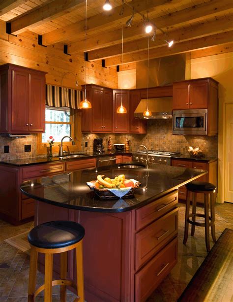 Pin By Lisa Lucabaugh Buckwalter On Log Cabin Kitchen Ideas Log Cabin