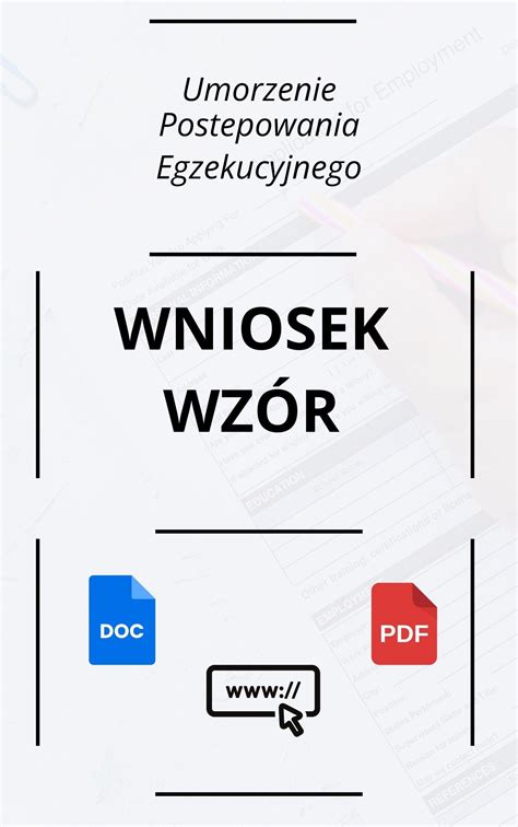 Wniosek O Umorzenie Postępowania Egzekucyjnego Wzór