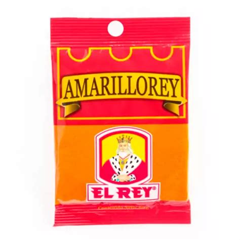 Condimento El Rey Color Amarillo X250g Mercado Zapatoca