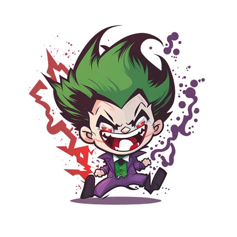 joker og batman chibi chibi joker  chibiworld  deviantart