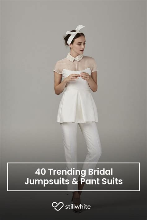 Trending Bridal Jumpsuits Pant Suits The Stillwhite Blog