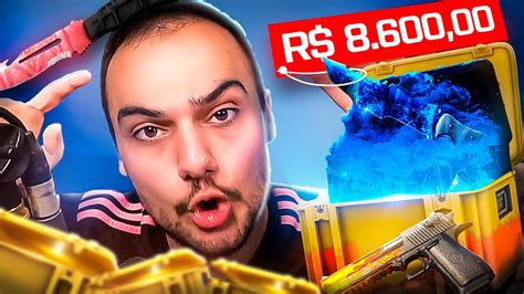 Ganhei R 8 600 00 Em SKINS De CS Abrindo A CAIXA DOPPLER De 1 YouTube