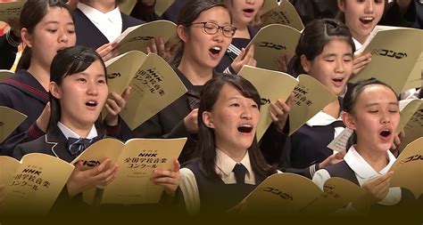 The Nhk All Japan School Choir Competition Nhk