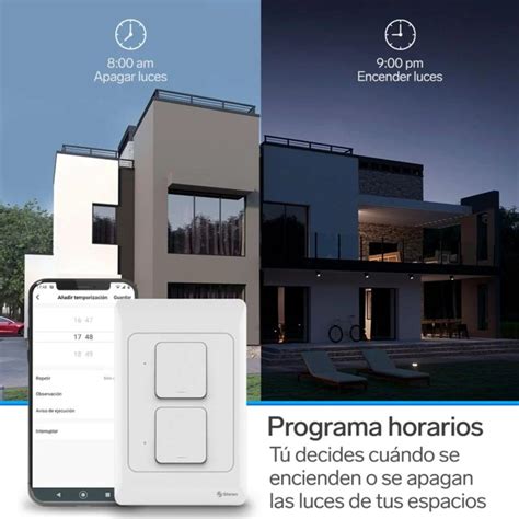 DOBLE APAGADOR WIFI CASA Y OFICINA SHOME 116