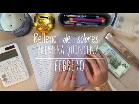 Sistema De Sobres Relleno De Sobres Primer Quincena Febrero