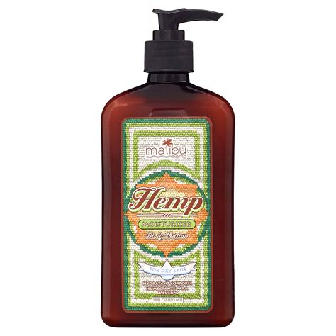 Malibu Hemp Body Lotion For Dry Skin Hemp Moisturizer 18 Fl Oz