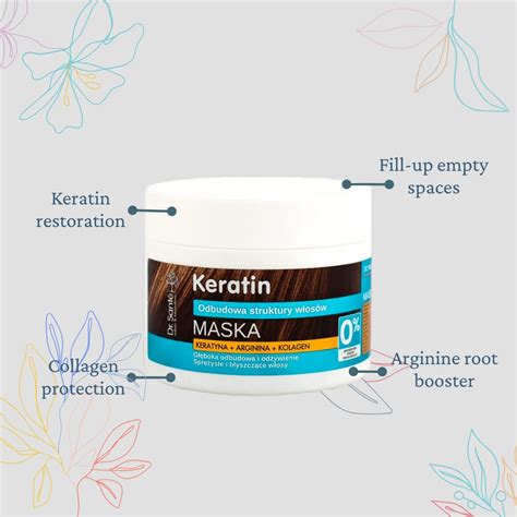 Dr Santé Keratin Hair Mask Collagen and Argan Deep Regeneration 300ml