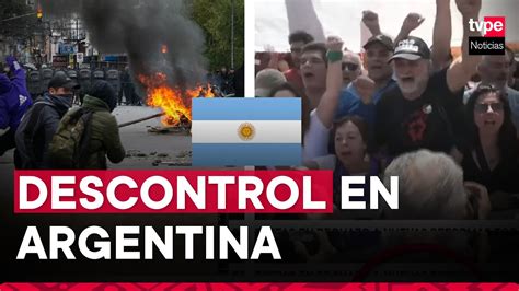 Argentina Ciudadanos Protestan En Rechazo A Nuevas Reformas Econ Micas