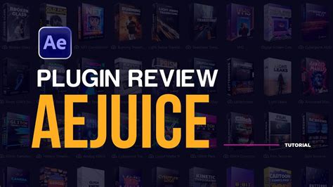 After Effects Plugin Review AE JUICE YouTube