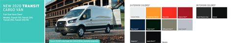 Ford Transit Paint Codes And Color Charts